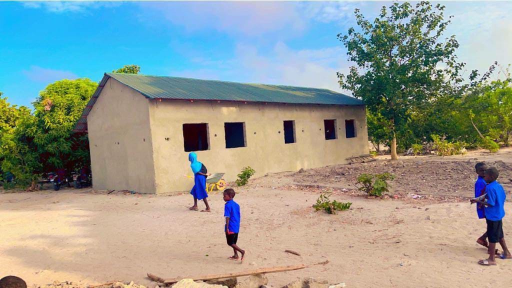 Sareh Marie Dobo: Neubau des Kindergartens jetzt mit Dach