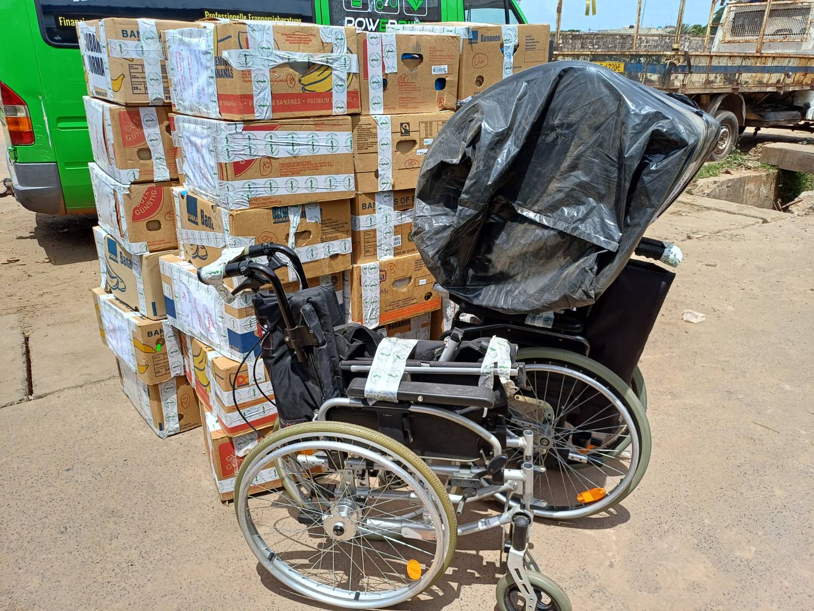 Sachspenden in Gambia eingetroffen