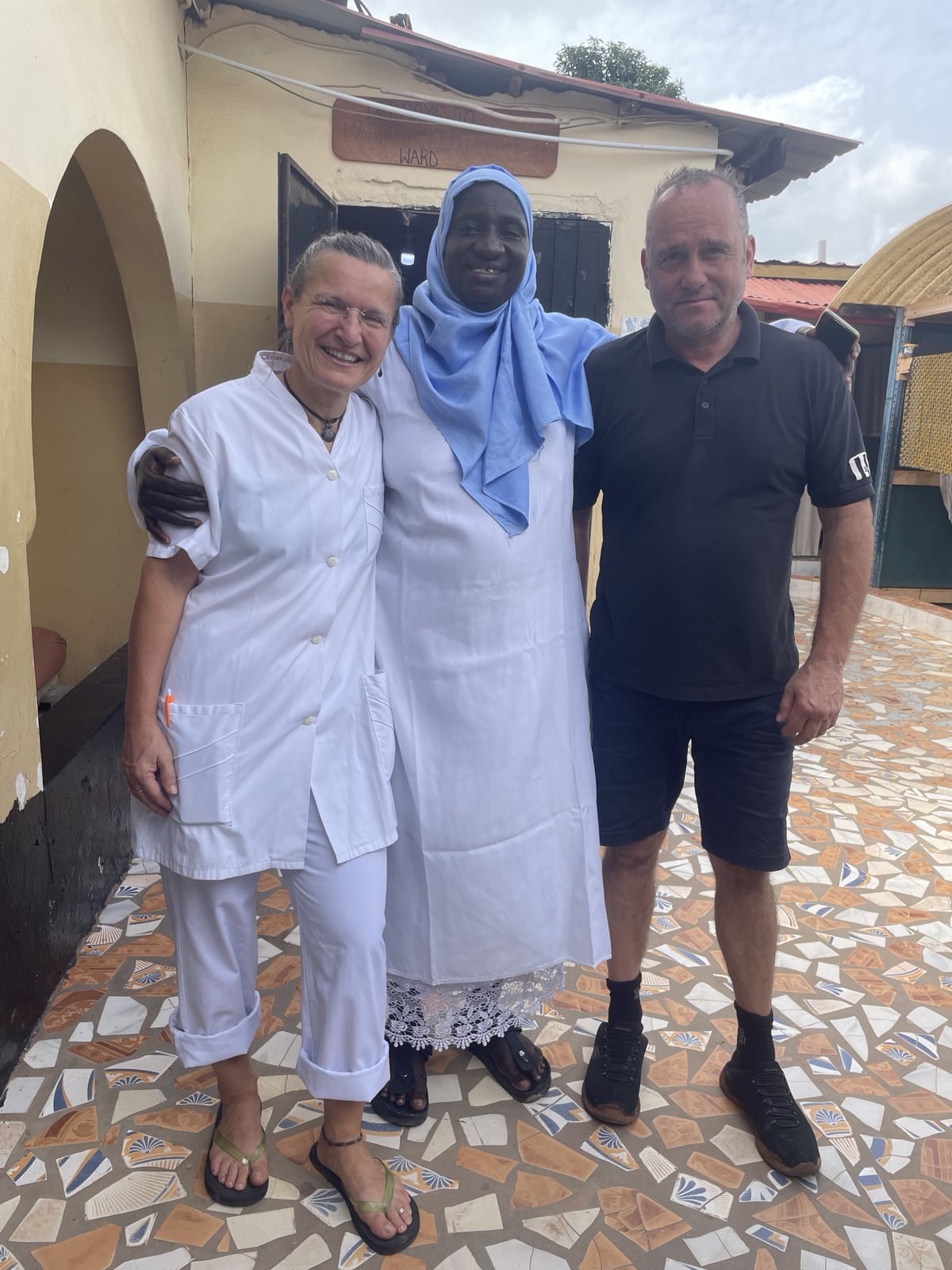Herzlich willkommen in Gambia, Claudia und René!
