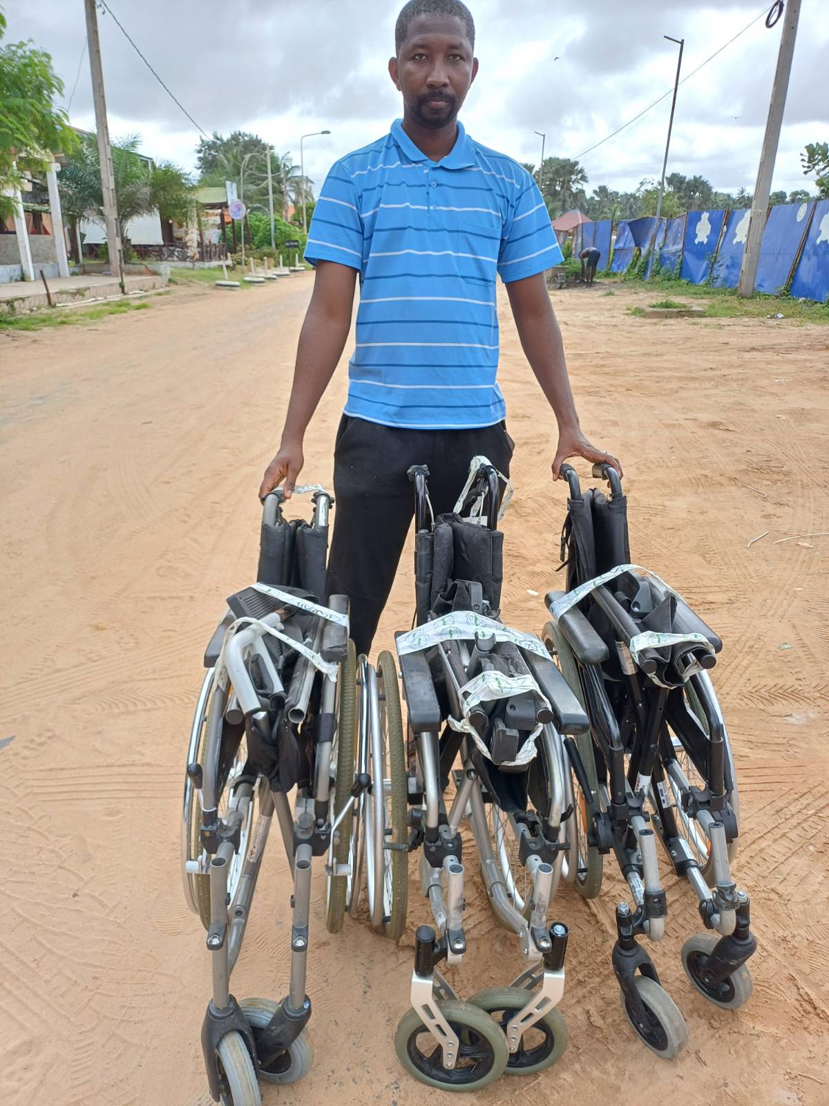 Rollstühle an Care for Mobility gespendet