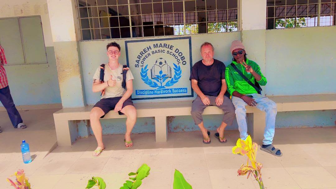 René aus Dresden ist wieder in Gambia