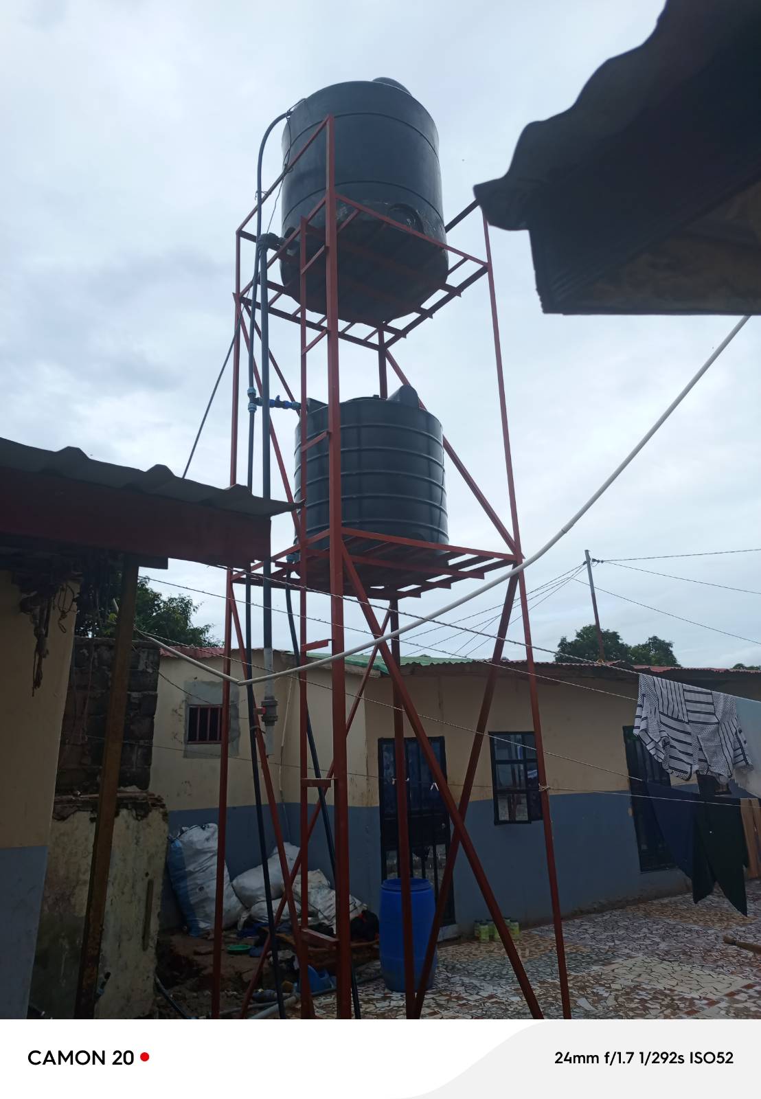 Kunkujang Keitaya: neuer Wasserturm gebaut
