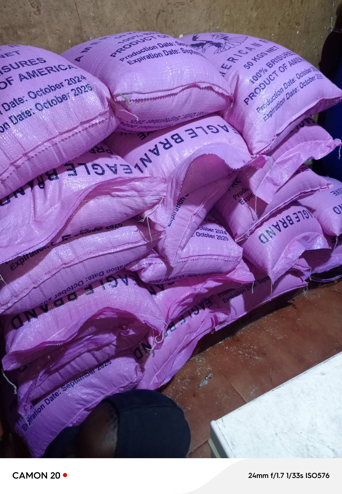 Lebensmittel für das Darra