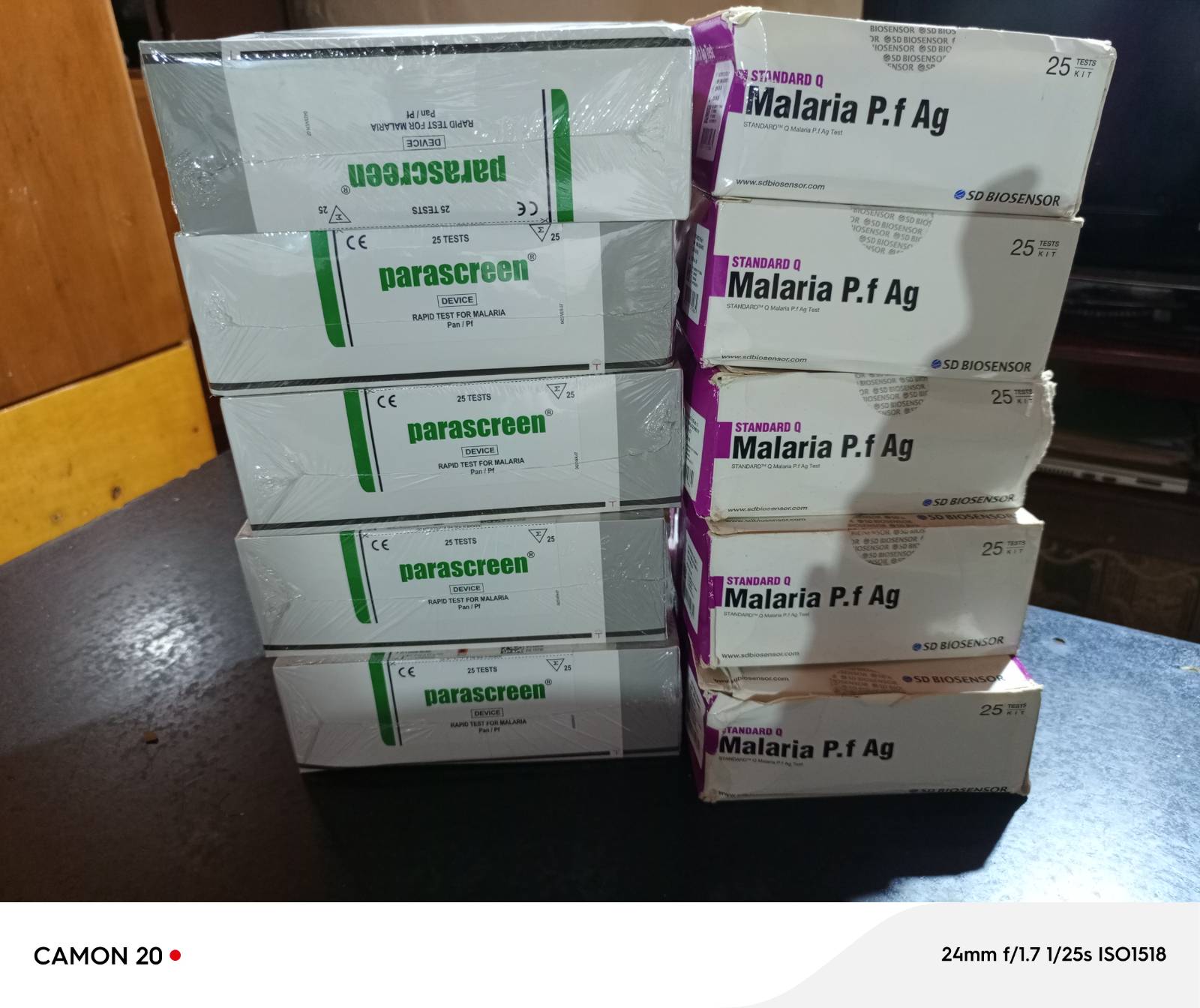 Malariaprävention: Testkits gespendet